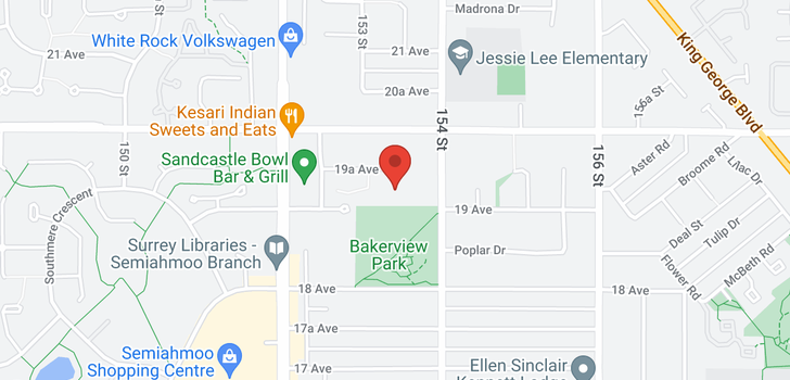map of 401 15340 19A AVENUE